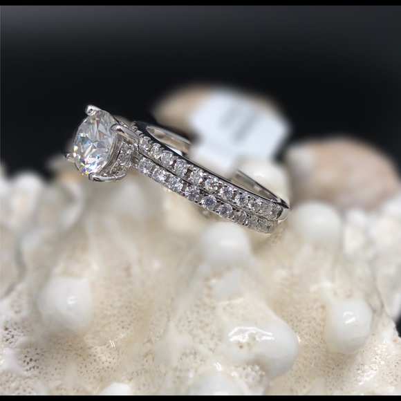 Moissanite rings set with certificate - Picture 7 of 17